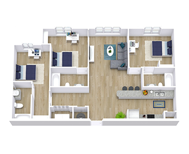 3x3-floorplans